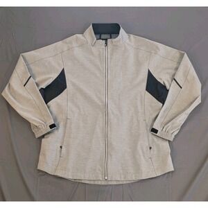 Footjoy Hydrolite Rain Jacket M Womens DryJoys Grey Golf Full Zip New NWT 0014